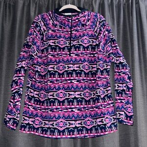 2x Columbia Women's Glacial IV Print Half Zip